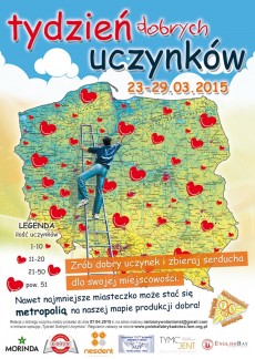 tydzien dobrych uczynkow plakat-