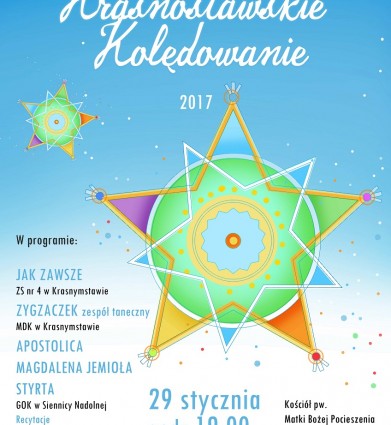plakat Wspolne koledowanie 2017